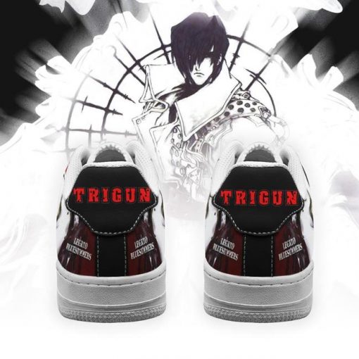 Trigun Shoes Legato Bluesummers Air Force Sneakers Anime Shoes - 3 - GearAnime