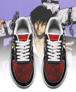 Trigun Shoes Nicholas D. Wolfwood Air Force Sneakers Anime Shoes - 2 - GearAnime