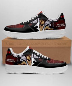 Trigun Shoes Nicholas D. Wolfwood Air Force Sneakers Anime Shoes - 1 - GearAnime