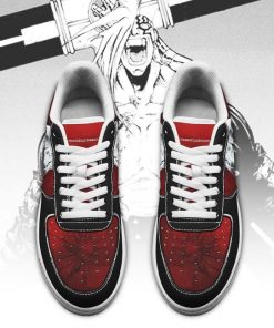 Trigun Shoes Razlo the Tri-Punisher of Death Air Force Sneakers Anime Shoes - 2 - GearAnime