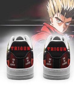 Trigun Shoes Vash The Stampede Air Force Sneakers Anime Shoes - 3 - GearAnime
