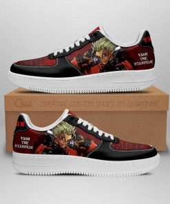 Trigun Shoes Vash The Stampede Air Force Sneakers Anime Shoes - 1 - GearAnime