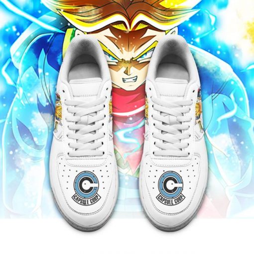 Trunks Air Force Sneakers Custom Dragon Ball Z Anime Shoes PT04 - 2 - GearAnime