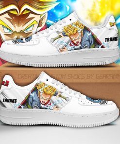 Trunks Air Force Sneakers Custom Dragon Ball Z Anime Shoes PT04 - 1 - GearAnime