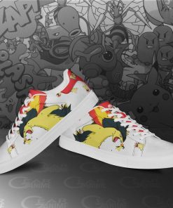 Typhlosion Skate Shoes Pokemon Custom Anime Shoes PN11 - 3 - GearAnime