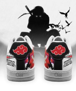 Itachi Air Force Shoes Akatsuki Jutsu It Naruto Anime Shoes PT10 - 2 - GearAnime