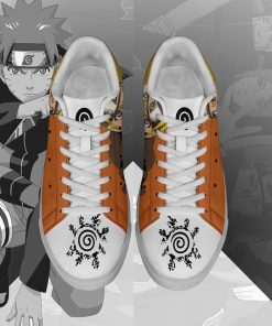 Uzumaki Naruto Skate Shoes Naruto Anime Custom Shoes PN10 - 3 - GearAnime