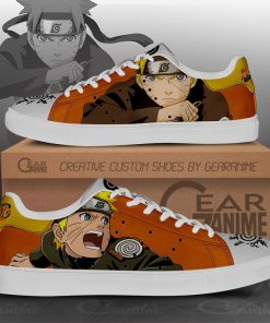 Uzumaki Naruto Skate Shoes Naruto Anime Custom Shoes PN10 - 1 - GearAnime