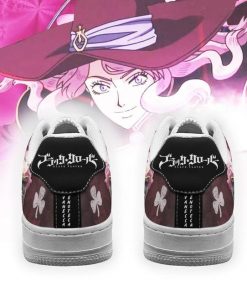 Vanessa Enoteca Air Force Sneakers Black Bull Knight Black Clover Anime Shoes - 3 - GearAnime