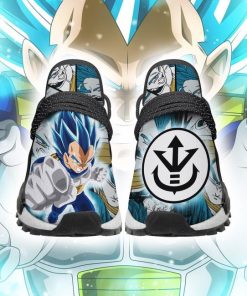 Vegeta NMD Custom Shoes Super Saiyan Blue Dragon Ball Super - 2 - GearAnime