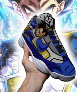 Vegeta Jordan 13 Shoes Uniform Dragon Ball Anime Sneakers - 4 - GearAnime