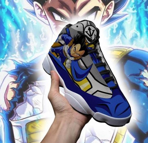 Vegeta Jordan 13 Shoes Uniform Dragon Ball Anime Sneakers - 4 - GearAnime