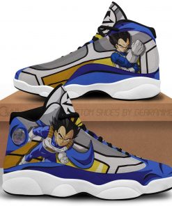 Vegeta Jordan 13 Shoes Uniform Dragon Ball Anime Sneakers - 1 - GearAnime