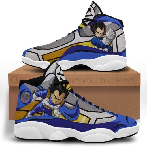 Vegeta Jordan 13 Shoes Uniform Dragon Ball Anime Sneakers - 1 - GearAnime