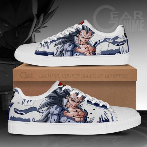 Vegeta Mixed Ape Skate Shoes Dragon Ball Anime Custom Shoes PN09 - 1 - GearAnime