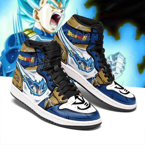 Vegeta Air Jordan Sneakers Custom Dragon Ball Super Anime Shoes - 1 - GearAnime