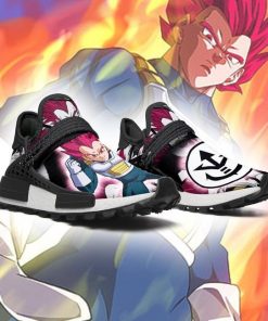 Vegeta SSJ God NMD Shoes Symbol Dragon Ball Z Anime Sneakers - 3 - GearAnime