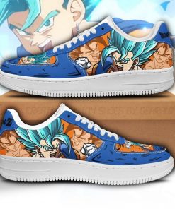 Vegito Air Force Sneakers Custom Dragon Ball Anime Shoes Fan Gift PT05 - 1 - GearAnime