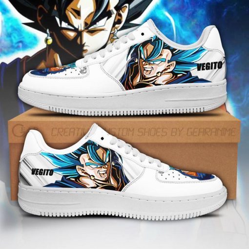 Vegito Air Force Sneakers Custom Dragon Ball Z Anime Shoes PT04 - 1 - GearAnime