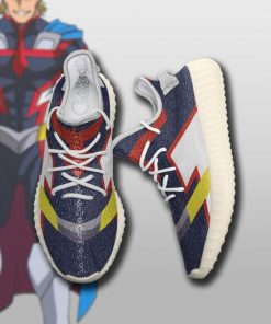 Young All Might Yzy Shoes Uniform My Hero Academia Sneakers TT10 - 4 - GearAnime