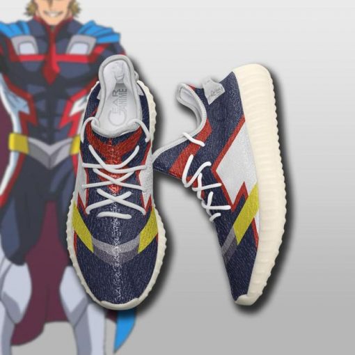 Young All Might Yzy Shoes Uniform My Hero Academia Sneakers TT10 - 4 - GearAnime