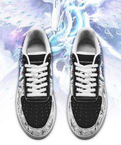 Yugioh Shoes Blue Eyes White Dragon Air Force Sneakers Yu Gi Oh Anime Shoes - 2 - GearAnime