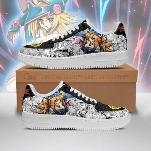Yugioh Shoes Dark Magician Girl Air Force Sneakers Yu Gi Oh Anime Shoes - 1 - GearAnime