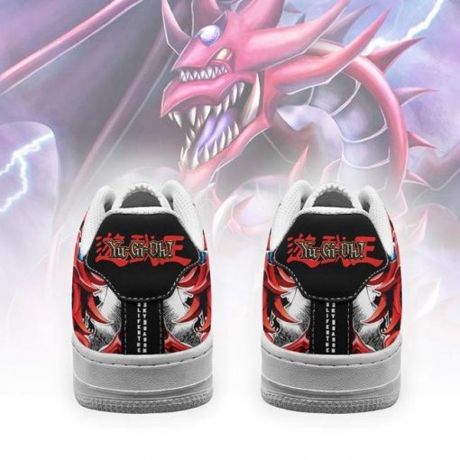 Yugioh Shoes Slifer The Sky Dragon Air Force Sneakers Yu Gi Oh Anime Shoes - 3 - GearAnime
