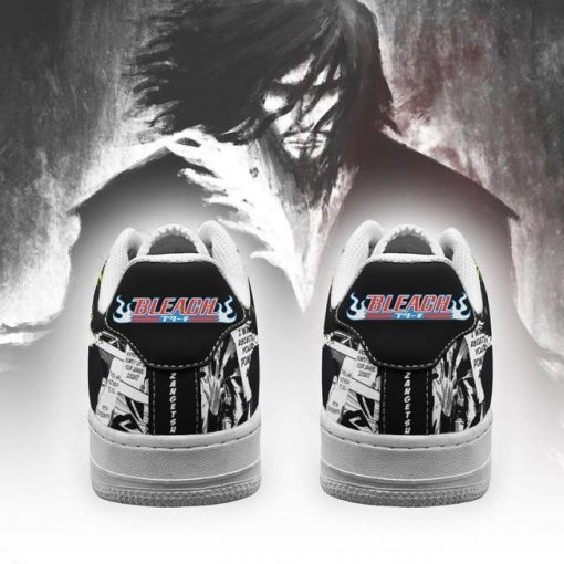 Zangetsu Air Force Sneakers Bleach Anime Shoes Fan Gift Idea PT05 - 3 - GearAnime