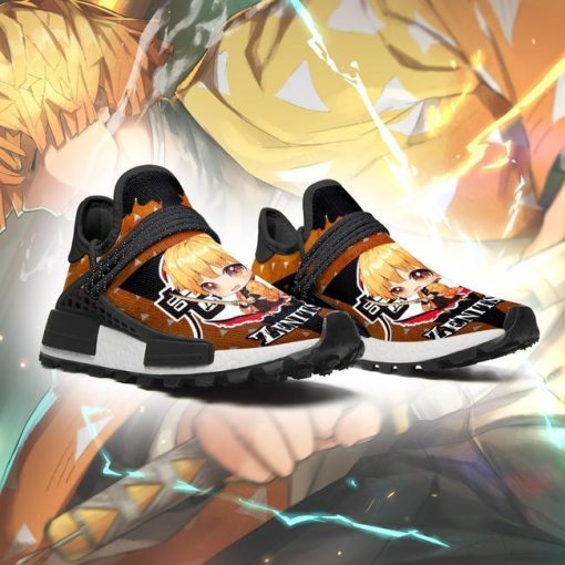 Zenitsu Agatsuma NMD Shoes Custom Demon Slayer Anime Sneakers - 3 - GearAnime