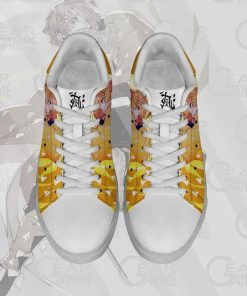 Zenitsu Agatsuma Skate Shoes Demon Slayer Anime Custom Shoes PN10 - 4 - GearAnime