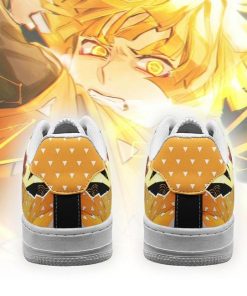 Zenitsu Air Force Sneakers Custom Demon Slayer Anime Shoes Fan PT05 - 3 - GearAnime
