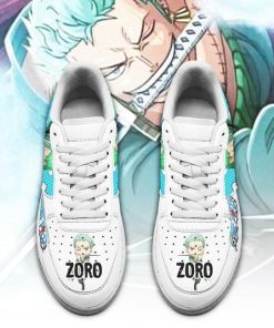 Zoro One Piece Sneakers Custom Anime Air Force Shoes PT04 - 2 - GearAnime