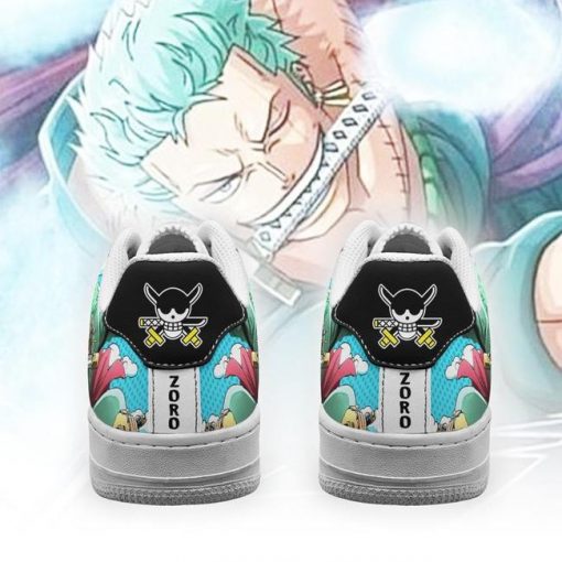 Zoro One Piece Sneakers Custom Anime Air Force Shoes PT04 - 3 - GearAnime