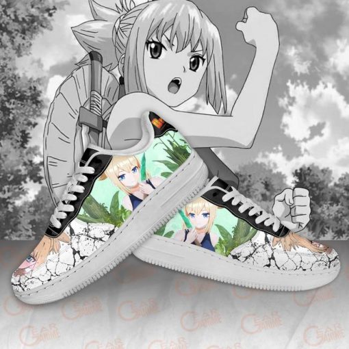 Dr Stone Kohaku Air Force Shoes Anime Custom PT11 - 4 - GearAnime