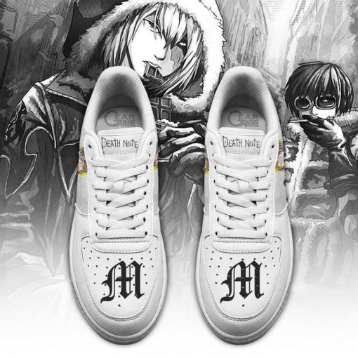 Death Note Mello Air Force Shoes Custom Anime PT11 - 2 - GearAnime
