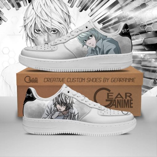 Death Note Near Air Force Shoes Custom Anime PT11 - 1 - GearAnime