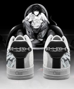 Death Note L Lawliet Air Force Shoes Custom Anime PT11 - 3 - GearAnime
