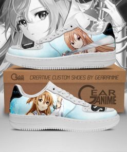 SAO Asuna Yuuki Air Force Shoes Sword Art Online Anime Sneakers PT11 - 1 - GearAnime