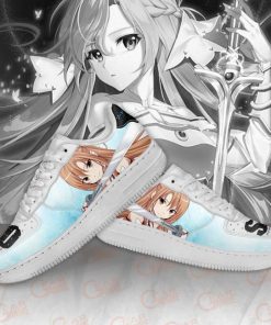 SAO Asuna Yuuki Air Force Shoes Sword Art Online Anime Sneakers PT11 - 3 - GearAnime
