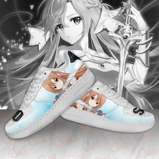 SAO Asuna Yuuki Air Force Shoes Sword Art Online Anime Sneakers PT11 - 3 - GearAnime