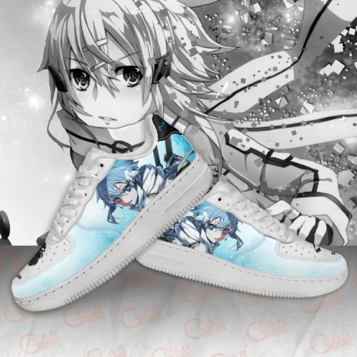 SAO Shino Asada Air Force Shoes Sword Art Online Anime Sneakers PT11 - 4 - GearAnime
