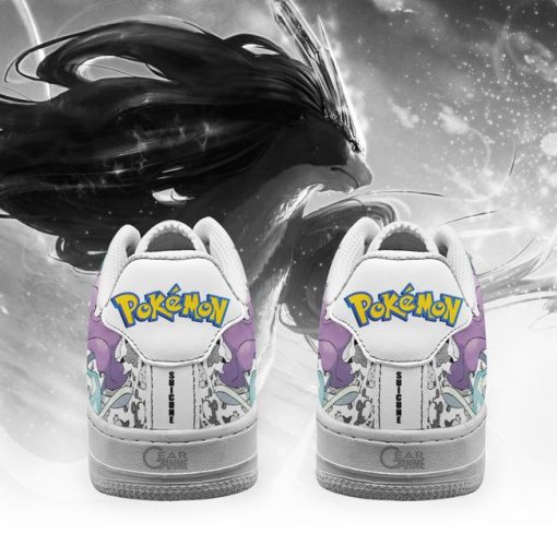Suicune Air Force Shoes Pokemon Custom Anime Sneakers PT11 - 3 - GearAnime