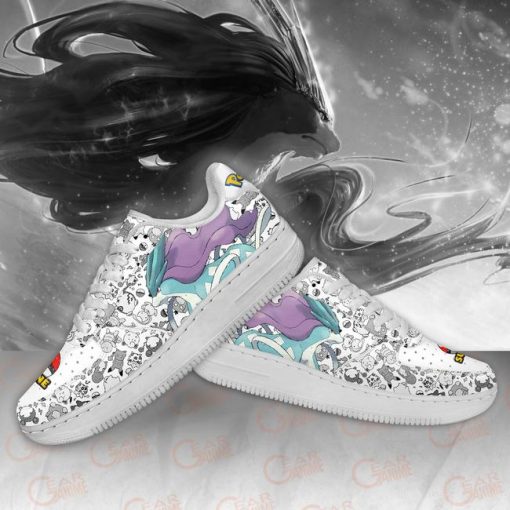 Suicune Air Force Shoes Pokemon Custom Anime Sneakers PT11 - 4 - GearAnime