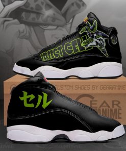 Perfect Cell Jordan 13 Sneakers Dragon Ball Z Anime Shoes MN11 - 1 - GearAnime