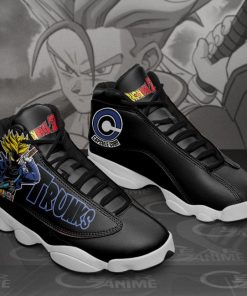 Future Trunks Jordan 13 Sneakers Dragon Ball Z Custom Anime Shoes MN11 - 4 - GearAnime
