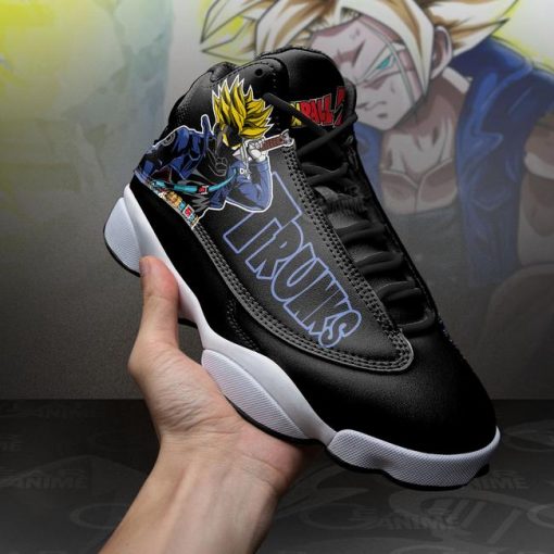 Future Trunks Jordan 13 Sneakers Dragon Ball Z Custom Anime Shoes MN11 - 3 - GearAnime