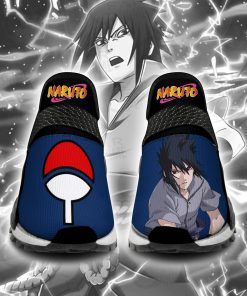 Uchiha Sasuke NMD Shoes Naruto Custom Anime Shoes PT11 - 1 - GearAnime
