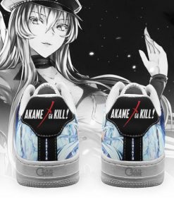 Akame Ga Kill Esdeath Air Force Shoes Custom Anime Sneakers PT11 - 3 - GearAnime