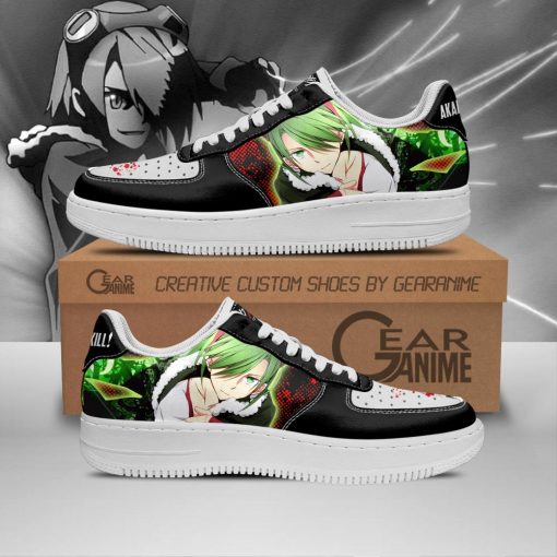 Akame Ga Kill Lubbock Air Force Shoes Custom Anime Sneakers PT11 - 1 - GearAnime
